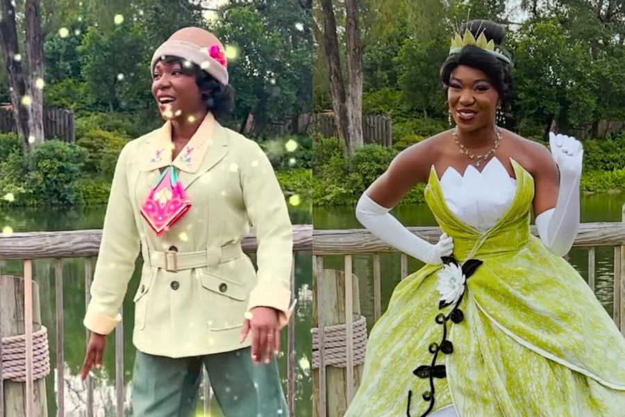 adventure, green, Disney World, Disney, Splash Mountain, ride, Tiana's Bayou Adventure, rollercoaster, outfit, Princess Tiana