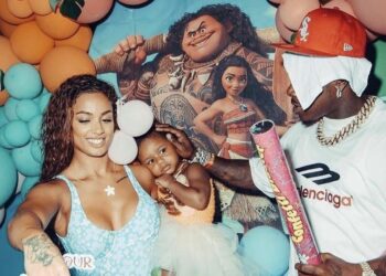 theme, Moana, birthday, party, 2-year-old, Velour, DaniLeigh, DaBaby, rapper, singer