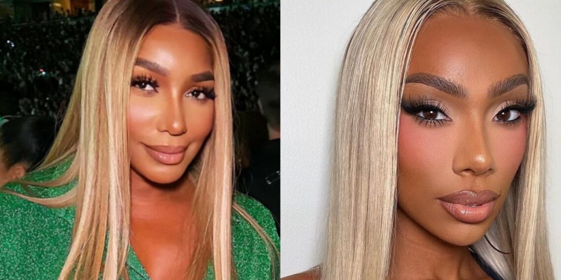 Black, X, skin, color, Love & Hip Hop, blackface, Nene Leakes, Erica Mena