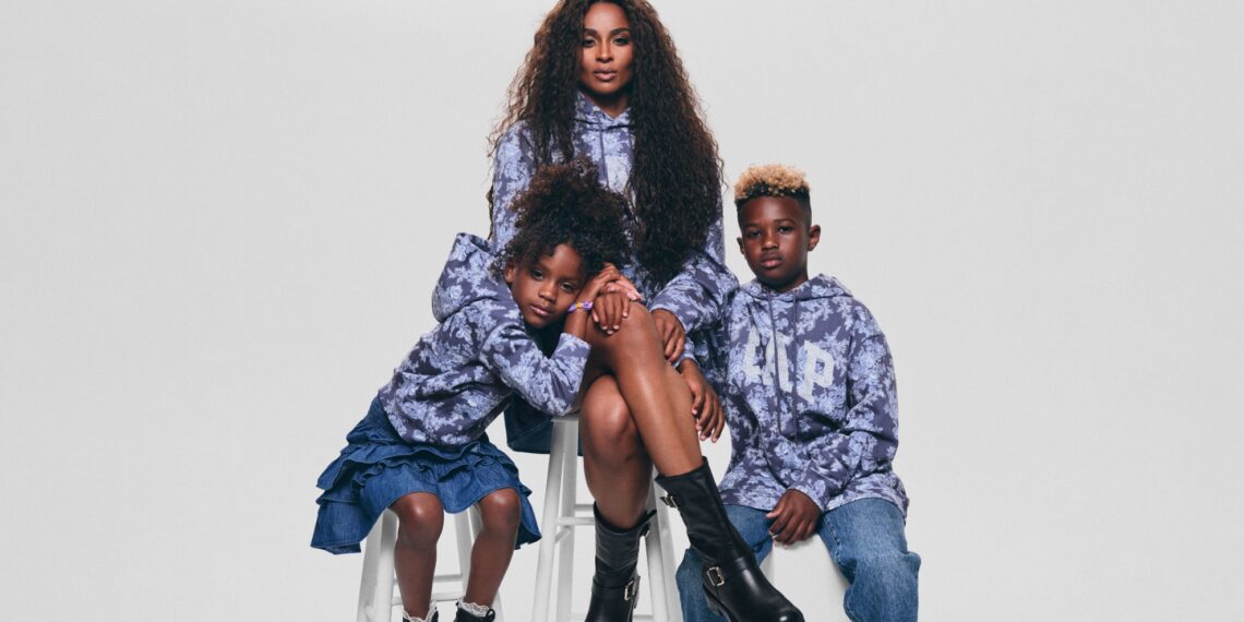children, collection, collaboration, campaign, LoveShackFancy, fashion, Gap, store, singer, Ciara