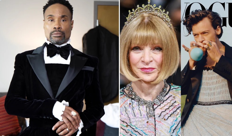 Harry Styles, genderfluid, fashion, straight, white, community, LGBTQ+, Anna Wintour, Billy Porter