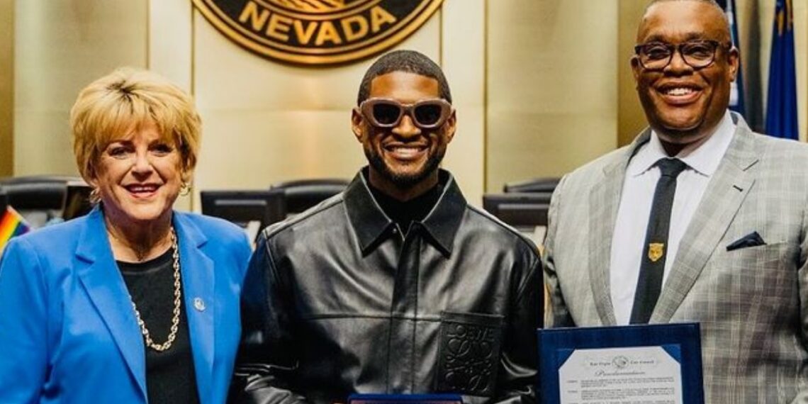 Super Bowl LVIII, opportunity, key, city, Las Vegas, Grammy, singer, Usher