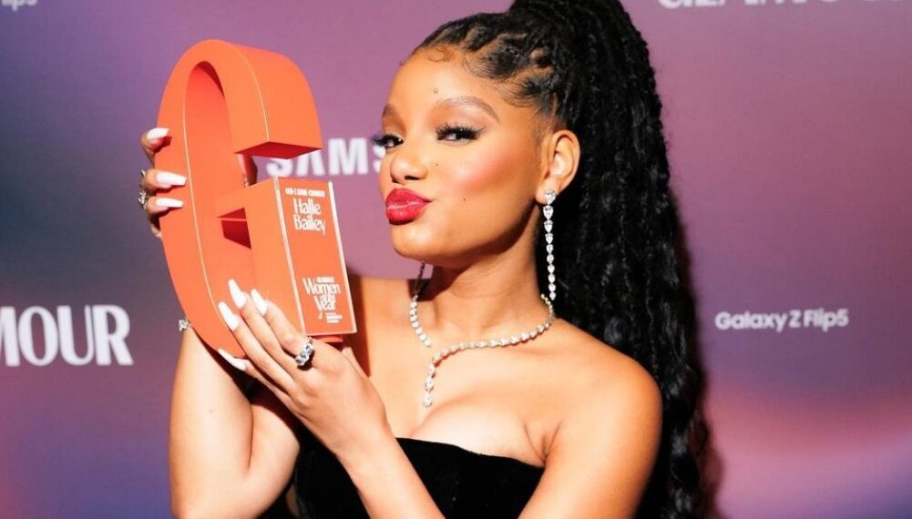 Woman of the Year Gen Z Game-Changer, Glamour, magazine, The Little Mermaid, singer, Halle Bailey