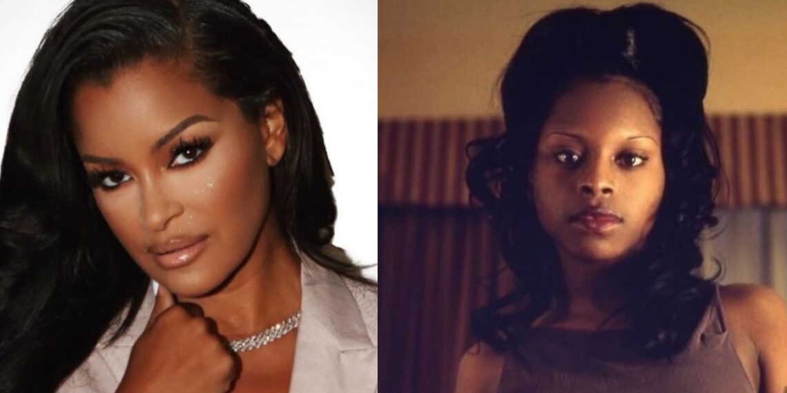 text exchange, model, rapper, beef, Lil Kim, Claudia Jordan, Foxy Brown